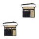 thumbnail image 3 of Speravity Bolsa para delantal de herramientas con correa ajustable, resistente y resistente al desgarro, con 5 bolsillos, negro + caqui negro+caqui 2Conjunto, 3 of 6