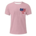 thumbnail image 6 of Taqqpue 4th of July Shirts for Men USA American Flag Patriotic Independence Day Higher Quality Short Sleeve T-Shirt M-4XL, 6 of 6
