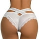 thumbnail image 1 of Ropa interior sexy de encaje y cintura baja para mujer: malla transparente, tallas S-XL, cintura de 60-97 cm, transpirable y sin costuras, 1 of 1