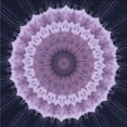 thumbnail image 1 of Ahgly Company Indoor Square Patterned Bright Lilac Purple Area Rugs, 5' Square, 1 of 6