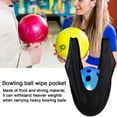thumbnail image 3 of Opvise Bowling Ball Polisher Bag Seesaw Towel Washable Bowling Ball Cleaner Holder Carrier Pouch Cleaning Cloth Cover Bowling Ball Accessories, 3 of 7