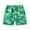 Green, variant on TANYSU Child Shorts Boys Girls Casual Style Floral Printing Summer Hawaii Holiday Beach Cartoon Shorts Versatile Relaxed Fit Baby Wear