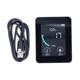 thumbnail image 4 of Monitor C, detector de CO2 LCD 2CO1T Sensor C Medidor C Rendimiento lleno de energía, 4 of 14