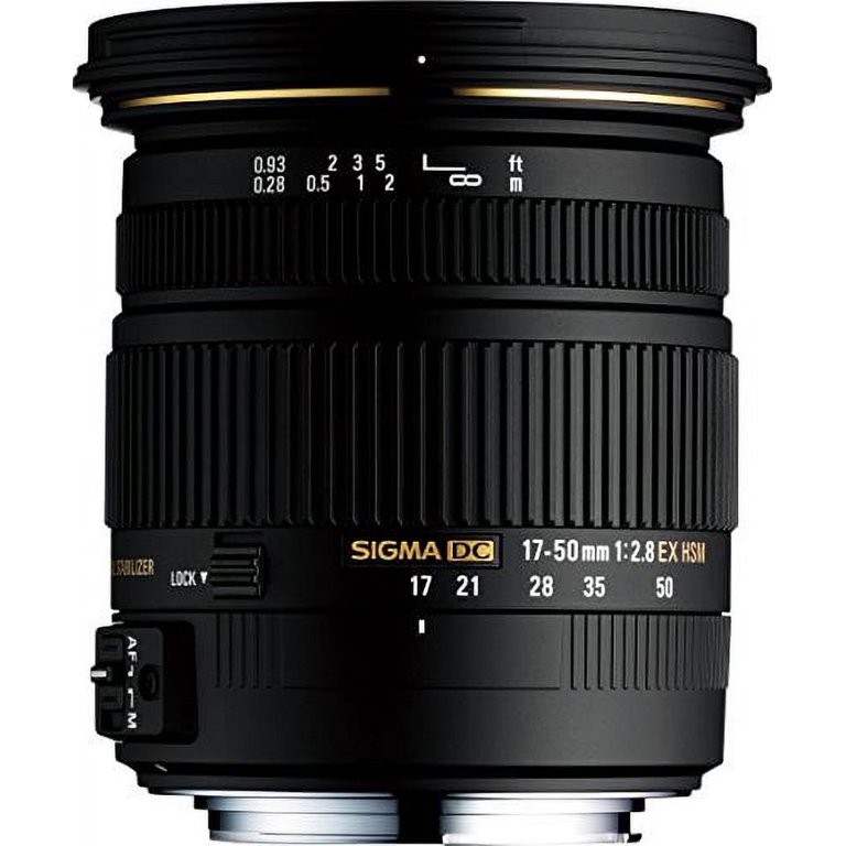 Sigma 17-50mm f/2.8 EX DC OS HSM Zoom Lens for Canon EOS Digital