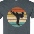 thumbnail image 4 of Inktastic Karate Martial Arts Retro Sunset T-Shirt, 4 of 5