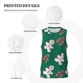 thumbnail image 3 of Rocae Gingerbread Snowman Cookies for Men's Basketball Jersey Lightweight and Breathable Athletic Tank Top,Quick-Drying Sports Jersey Large, 3 of 9