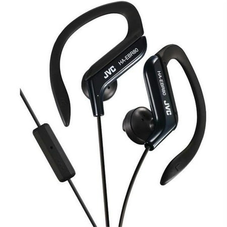 - Sport-Clip In-Ear Headphones With Microphone and Remote - Black
