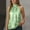 Green, variant on Halter Tops for Women Sleeveless Shiny Tank Tops Ruched Flowy Elegant Club Outfits Party Shirt