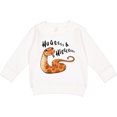thumbnail image 2 of Inktastic Hugs and Hisses Cute Snake for Valentines Day Toddler Sweatshirt, 2 of 4
