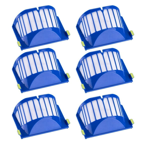 Neutop Filter Replacement Compatible with iRobot Roomba 600 Series 610 614 618 620 621 630 635 640 645 650 652 655 660 665 670 671 675 680 681 690 692 694 695 Robot Vacuums, 6/Pack.