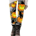 thumbnail image 5 of Halloween Printed Legging for Women Elastic High Waist Comfy Full Length Tights Casual Fashion Cosplay Party Pants, 5 of 6