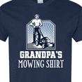 thumbnail image 4 of Inktastic Grandpa Funny Lawn Mowing T-Shirt, 4 of 5
