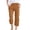 Brown, variant on Women Fashion High Waisted Wide Leg Pants Elastic Trousers Comfy Straight Leg Long Pants With Pockets Features: Womens Wide Leg Pants Bend over Pants plus Size