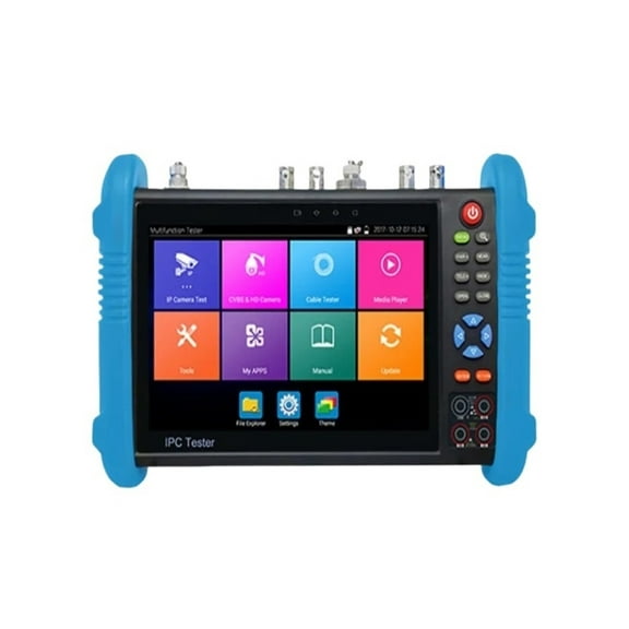 IPC-9800 CCTV Camera Tester 8MP AHD TVI SDI CVI 8K IPC Tester With VGA PoE 7in RJ45 Cable TDR Test UTP Cable Tracer