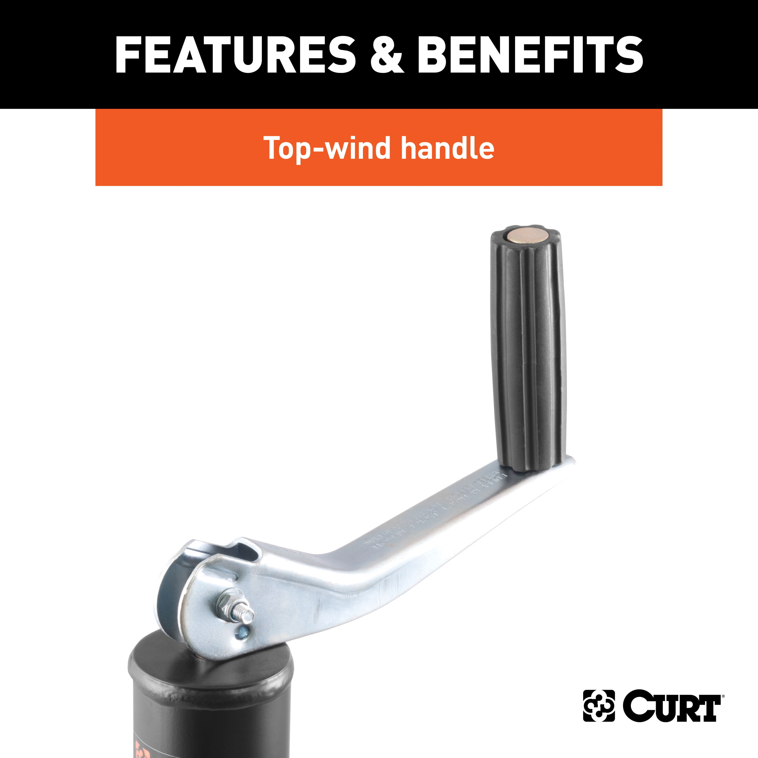 Curt Manufacturing A-Frame Tongue Jack - 28200