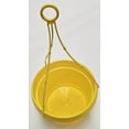 thumbnail image 4 of Austin Planter 12 inch Hanging Flower Pot Yellow Colored Polypropylene (5 Pack) Made in USA, 4 of 11