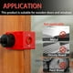 thumbnail image 3 of Kit de Instalación de Cerradura de Puerta de 2 Juegos, Juego de Perforadora para Cerradura de Puerta para Puertas de Madera con Plantilla Guía, 3 of 5