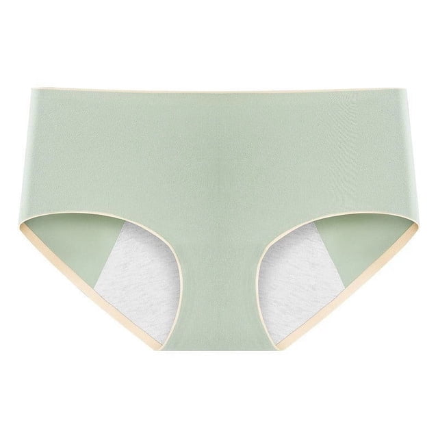 Women's Mid Waist Non-Slip Physiological Underwear - Leak Proof - High Coverage - M-XXL Sizes