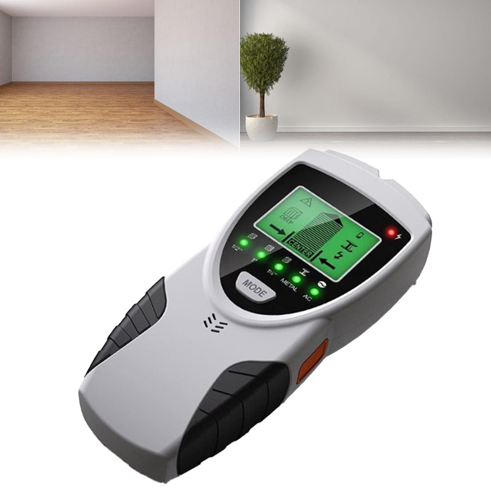 Diluopei 5 In 1 Wall Detector Metal Detector Handheld Wall Metal Detector (White)