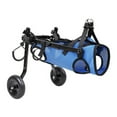 thumbnail image 1 of EASTIN Cat Wheelchair Adjustable Height Adjustable Pet Mobility Aid Comfortable Mobility  for Back Legs Blue, 1 of 3