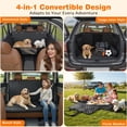 thumbnail image 4 of Cubre Asiento para Perro URPOWER 4 en 1 Impermeable para Asiento Trasero, 4 of 7