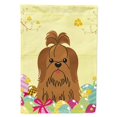 thumbnail image 1 of Carolines Treasures BB6086GF Easter Eggs Shih Tzu Silver Chocolat Jardin Taille Drapeau, 1 of 3