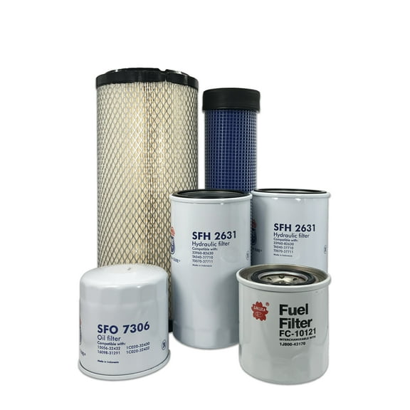 HERO® Maintenance Filter Kit For Kubota M7060HD Tractor