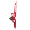 thumbnail image 4 of Cuerda de escalada eléctrica Papá Noel lindo muñeco adorno muñeco de Papá Noel juguete de Navidad Tal como se describe, 4 of 9