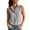 *Gray, variant on VBVC Women's Cotton Linen Button Down Shirt , Collared V Neck Sleeveless Blouse For Women , Ladies' Summer Casual Work Tank Tops with Pockets,Beige,S-2XL