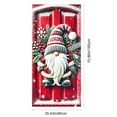 thumbnail image 3 of HomeKingdee Christmas Door Cover Decoration Merry Christmas Gnome Door Hanging Banner Backdrop Red Hat Door Cover Photography Background Winter Xmas New Year Decor, 3 of 6