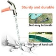 thumbnail image 3 of 8" Heavy Duty Spiral Landscape Spikes - Solid Galvanized Metal Garden Stakes for Fixing Paver Edging, Weed Barriers, Artificial Turf, Tent and More (200 Pack), 3 of 6
