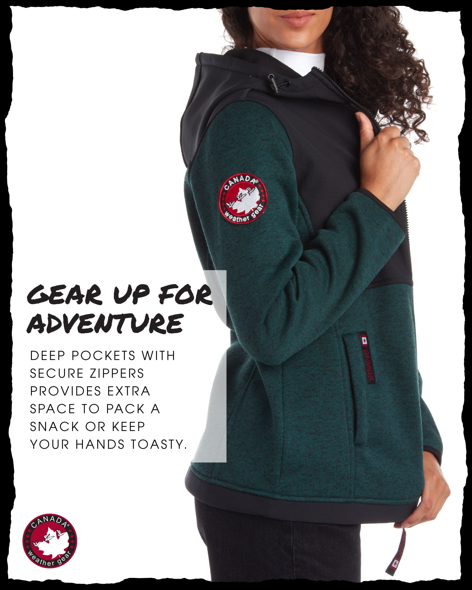 Canada weather top gear sweater
