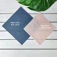 thumbnail image 4 of Spring Notion Linen Blend Pocket Squares for Men, 4 of 4