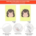 thumbnail image 4 of Double Sided Hedgehog Garden Flag 12x18 Inch Seasonal Farmhouse Yard Banner Outdoor Home Garden Decor, 4 of 6
