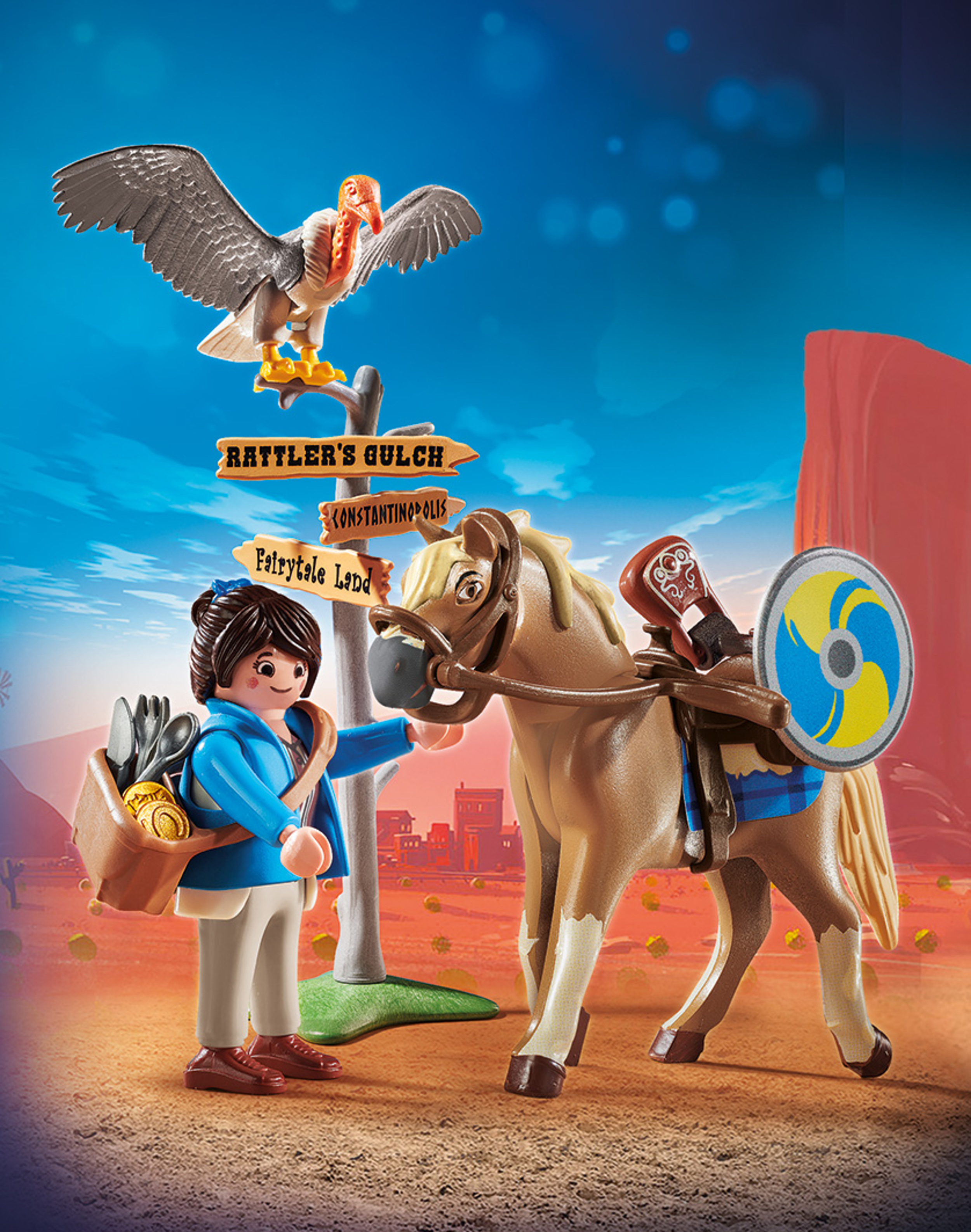 Playmobil The Movie Marla W Ith Horse - image 3 of 5