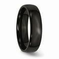 thumbnail image 4 of Stainless Steel 6mm Black IP-plated Polished Band Size: 12; for Adults and Teens; for Women and Men, 4 of 6