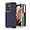 SF-Dark blue/Green, variant on for Galaxy S21 Ultra 5G Case, Heavy Duty Protective Case with [3 Layers] Rugged Rubber Shockproof Protection Cover for Samsung Galaxy S21 Ultra(Dark Blue/Green)