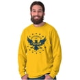 thumbnail image 5 of Defender Freedom Patriotic Eagle Long Sleeve TShirt Men Women Brisco Brands L, 5 of 6