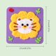 thumbnail image 3 of Kit Artesanía Costura Bordado Bricolaje Juego Muñecas Dibujos Arts Crafts (Lion), 3 of 8