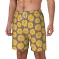 thumbnail image 2 of Balery Sunflower Mens Swim Trunks Swim Shorts for Men Quick Dry Inseam Beach Shorts with Compression Liner Pocket-XX-Large, 2 of 9