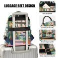 thumbnail image 3 of FORMRS Mini Backpack Purse for Women Quilted Travel Daypack Casual Shoulder Bag, Window Scene, 3 of 7