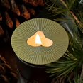thumbnail image 2 of Bronze Candle Cover, Jar Candle Lid, Metal Alloy, 3.46 Inches, Round, Screw Top, 2 of 7