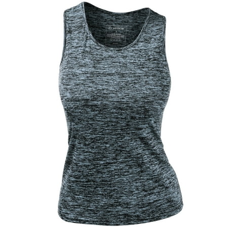 - Doublju Womens Basic Active Yoga Tank Top With Plus Size