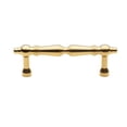 thumbnail image 3 of Baldwin 4487050 Cabinet Pull 3 Dominion, Antique Brass, 3 of 7