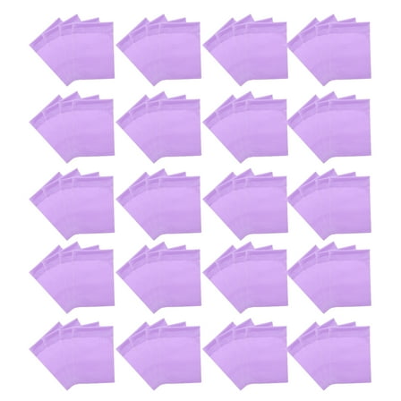 WHAMVOX Feminine Product Disposal Bags with Privacy Protection Self Sealing Portable Purple Plastic 100pcs