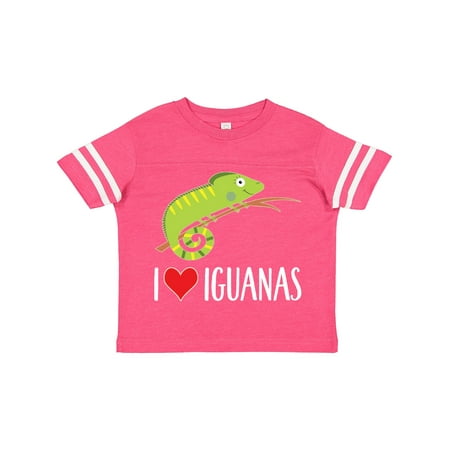 

Inktastic I Love Iguanas Gift Toddler Boy or Toddler Girl T-Shirt