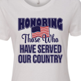 thumbnail image 4 of Inktastic Veterans Day Military Honoring Those Who Serve Women's T-Shirt, 4 of 5