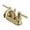 Polished Brass, variant on Kingston Brass KB8612DL 4 in. Centerset Bathroom Faucet, Polished Brass