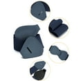 thumbnail image 2 of INSPIRE CHIC Interlock Buckle 8-shaped Faux Leather Elastic Belt Cinch Waistband for Lady Fit Waist Girth:25"/63.5cm-37"/94cm Dark Blue, 2 of 7