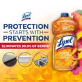thumbnail image 2 of Lysol Multi-Surface  Disinfecting Sanitizing Pour for Cleaning, Mango & Hibiscus, 40 fl oz, 2 of 7